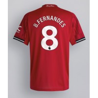 Dres Manchester United Bruno Fernandes #8 Domaci 2025-26 Kratak Rukav